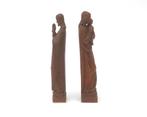 Houten sculptuur Jezus, Maria met kind, verm. HJ (1877-1963), Gebruikt