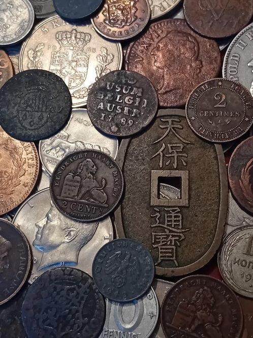 Wereld. WorldCoins. Large lot of World Coins,Silver, Bronze, Postzegels en Munten, Munten | Europa | Niet-Euromunten