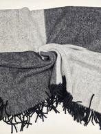 Exclusieve grote plaid in katoenmix, Pearl Gray en Dark met, Antiek en Kunst