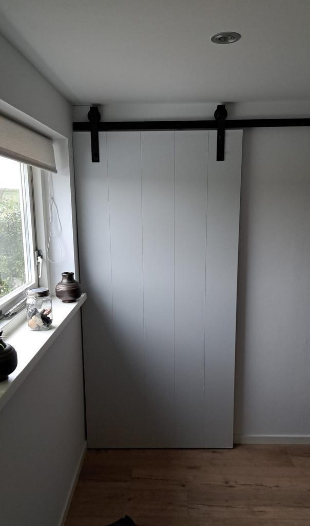 Diverse schuifdeuren in verschillende maten, Doe-het-zelf en Verbouw, Deuren en Horren, Binnendeur, Nieuw, Schuifdeur, Glas, Hout