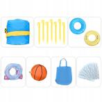 2dekans | Springkussen Waterpark speeltuin 622x335x225, Ophalen of Verzenden, Zo goed als nieuw