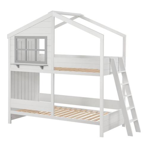Kinderbed / Stapelbed Droomhuis - 90 x 200 cm, Kinderen en Baby's, Kinderkamer | Bedden, Nieuw, Verzenden
