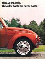 1972 VOLKSWAGEN SUPER BEETLE BROCHURE ENGELS (US), Nieuw, Volkswagen, Author
