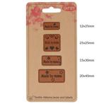 OPRY SKAI-LEREN LABELS MADE BY MAMA, Verzenden, Nieuw