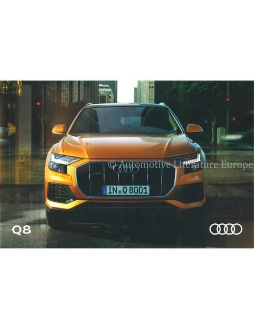 2018 AUDI Q8 BROCHURE NEDERLANDS, Boeken, Auto's | Folders en Tijdschriften, Audi