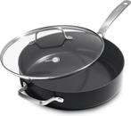 GreenPan Copenhagen Hapjespan - Met deksel - - Zwart - Ø28cm, Huis en Inrichting, Keuken | Potten en Pannen, Verzenden, Nieuw