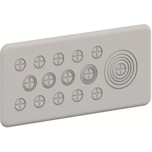 ABB flensplaat t.b.v. wartels voor veldverdeler CZF4, Doe-het-zelf en Verbouw, Elektra en Kabels, Nieuw, Ophalen of Verzenden