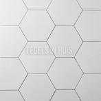 Vloertegel / wandtegel hexagon hexatile wit 17.5x20, Nieuw, Keramiek, Ophalen of Verzenden, Vloertegels