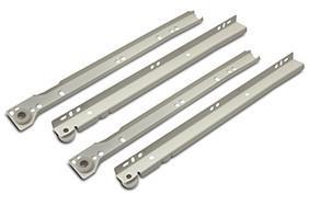 Paar ladegeleiders 60 cm wit, Doe-het-zelf en Verbouw, Hang- en Sluitwerk, Verzenden