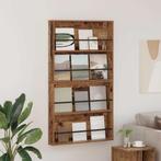 vidaXL Tijdschrift Rek 2 pcs Oudhout 80 x 12 x 70 cm Bewerkt, Verzenden, Nieuw