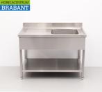 HCB RVS Spoeltafel spoelbak rechts 120 x 70 cm Horeca, Ophalen of Verzenden, Nieuw in verpakking