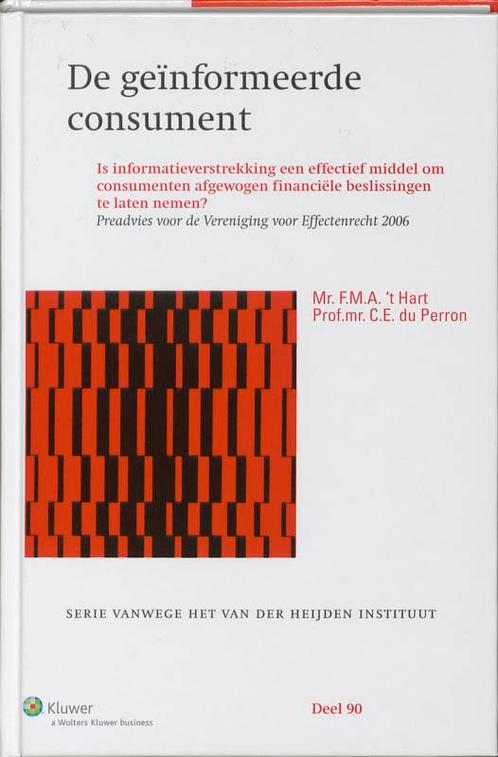 De geinformeerde consument / Serie vanwege het Van der, Boeken, Wetenschap, Gelezen, Verzenden