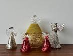 5 engeltjes - Kerstdecoratie - Glas, Nieuw