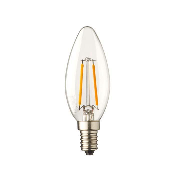 E14 LED lamp | Kaarslamp | 0.6 watt | 2100K extra warm wit, Huis en Inrichting, Lampen | Losse lampen, E14 (klein), Nieuw, Minder dan 30 watt