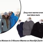 3 Stuks Unisex Warme Beanie Mutsen in 3 Kleuren, Kleding | Dames, Mutsen, Sjaals en Handschoenen, Verzenden, Nieuw