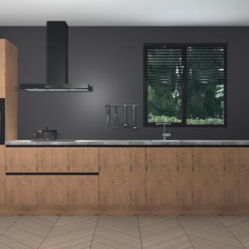 Astoria Eiken greeploze keuken Quito 94970 beschikbaar voor biedingen