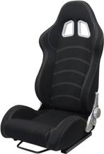 Sportstoel Auto Zwart - Incl. Rails - OP = OP - Race Look..., Auto-onderdelen, Interieur en Bekleding, Ophalen of Verzenden, Nieuw