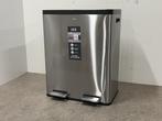 Veiling - EKO prullenbak Ecocasa 60L mat RVS, Huis en Inrichting, Woonaccessoires | Prullenbakken, Nieuw