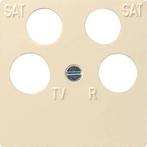 Gira Quad Schakelbord Met Accessoires Creme Wit - 025901, Doe-het-zelf en Verbouw, Verzenden, Nieuw, Overige typen