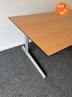 Ahrend 500 handmatig verstelbaar bureau - Beuken Trespa Volk, Werkplek, Ophalen of Verzenden, Gebruikt, Bureau