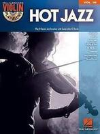 Violin Play Along Volume 36 Hot Jazz Vln Bk/CD by Hal, Verzenden, Gelezen, Hal Leonard Publishing Corporation