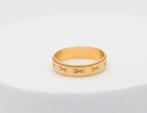 Ring - 18 karaat Geel goud, Sieraden, Tassen en Uiterlijk, Ringen, Nieuw