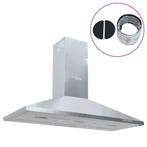 Afzuigkap 90cm RVS - Stille Krachtpatser OP = OP!, Ophalen of Verzenden, Nieuw, Wandschouwkap