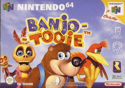 Banjo-Tooie-Standaard (N64) Gebruikt, Spelcomputers en Games, Games | Nintendo 64, Zo goed als nieuw, Ophalen of Verzenden