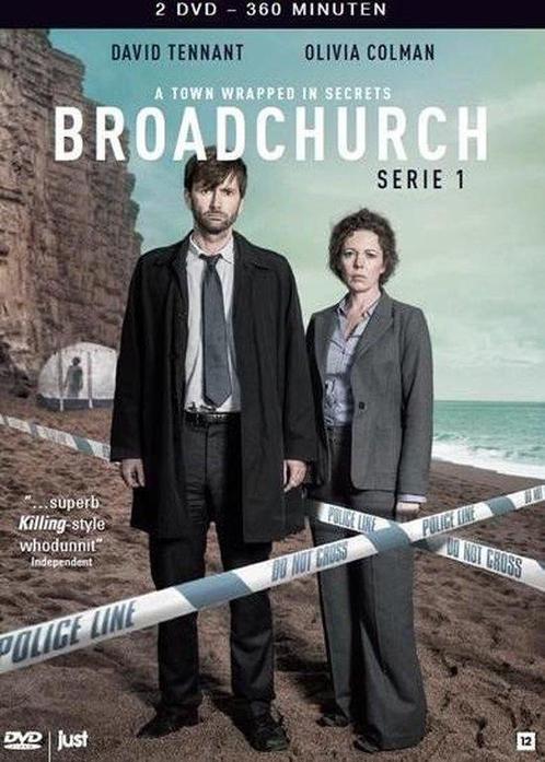 Broadchurch seizoen 1 (dvd tweedehands film), Cd's en Dvd's, Dvd's | Actie, Zo goed als nieuw, Ophalen of Verzenden