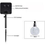 Solar lichtslinger Bubble met 50 warm witte led lampen