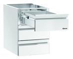 RVS ladeblok voor inbouw | 1/1 GN | 400x585x570(h)mm, Verzenden, Nieuw in verpakking