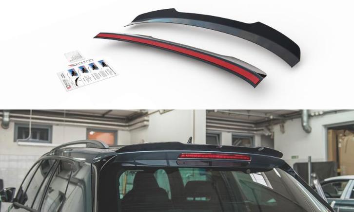 Spoiler cap Skoda Kodiaq 1 sportline/RS Maxton Design glans, Auto-onderdelen, Overige Auto-onderdelen, Ophalen of Verzenden