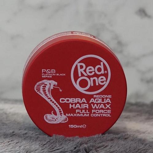 Red One Full Force Cobra Aqua Wax Rood - 150ml, Sieraden, Tassen en Uiterlijk, Uiterlijk | Haarverzorging, Gel, Wax, Haarlak of Mousse