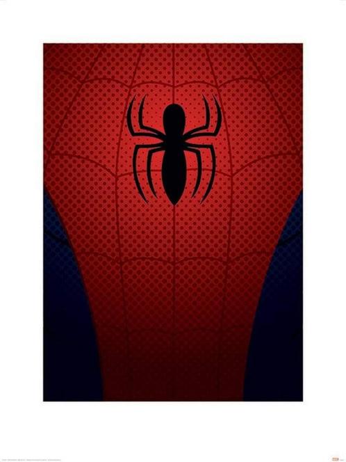 Kunstdruk Ultimate Spider-Man Spider-Man Torso 60x80cm, Huis en Inrichting, Woonaccessoires | Schilderijen, Tekeningen en Foto's