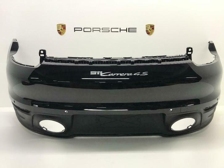 Porsche 992 4S Originele achterbumper met uitlaatrooster, Auto-onderdelen, Carrosserie en Plaatwerk, Gebruikt, Porsche, Achter