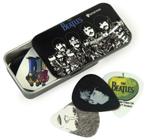 The Beatles blikje + plectrums 0.70 mm officiële merchandise, Nieuw, Ophalen of Verzenden, Gebruiksvoorwerp