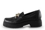 Manfield Loafers in maat 39 Zwart | 15% korting, Kleding | Dames, Schoenen, Verzenden, Zwart, Overige typen, Zo goed als nieuw