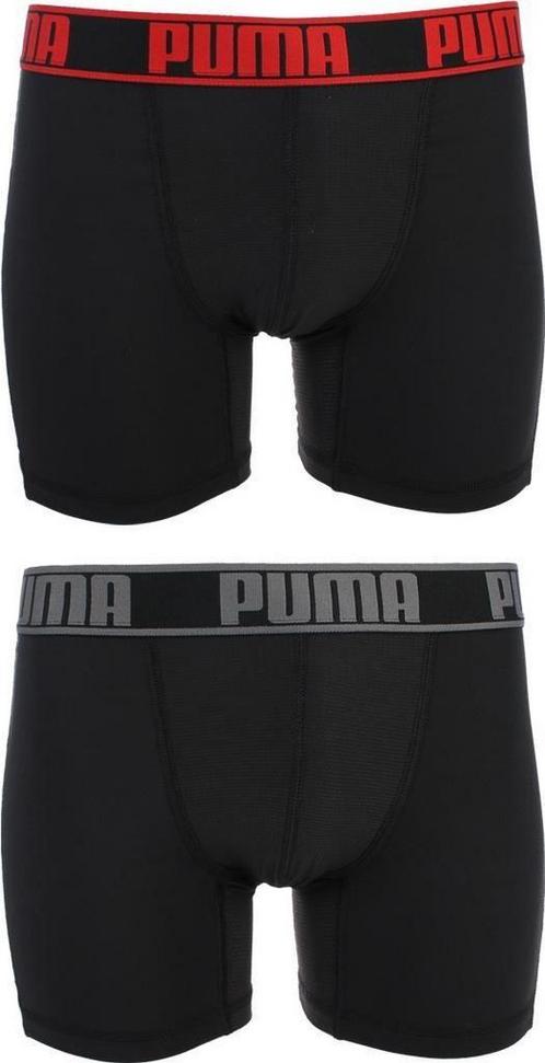 PUMA - maat S-  Active Style Boxershort - 2-pack - Zwart, Kleding | Heren, Ondergoed, Verzenden