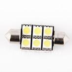 41mm 6 LED C5W SMD auto interieur dome lamp, Ophalen of Verzenden, Nieuw