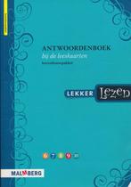 Lekker lezen Antwoorden Bovenbouwpakket Leeskaarten gr 6 t/m, Boeken, Verzenden, Nieuw
