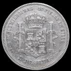Spanje. Alfonso XII. 5 Pesetas 1876 - Madrid (Zonder