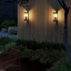 Nordlux Coupar-wandlamp-E27-zwart, Huis en Inrichting, Lampen | Wandlampen, Ophalen of Verzenden, Zo goed als nieuw