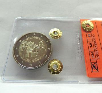 Monaco. 2 Euro 2017 Carabiniers Proof beschikbaar voor biedingen