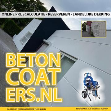 Gevel spuiten? Betoncoaters Bel 06-40639094 Online Offerte beschikbaar voor biedingen