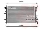 RADIATOR VOOR FORD ESCORT V/VI 1990-1995 1664070, Ophalen of Verzenden, Nieuw