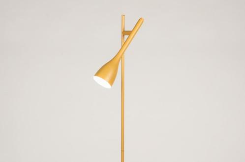 Rietveld Vloerlampen - Geel - Metaal, Huis en Inrichting, Lampen | Vloerlampen, Verzenden