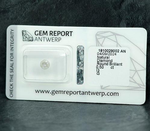 Zonder Minimumprijs - 1 pcs Diamant (Natuurlijk) - 0.50 ct -, Sieraden, Tassen en Uiterlijk, Edelstenen