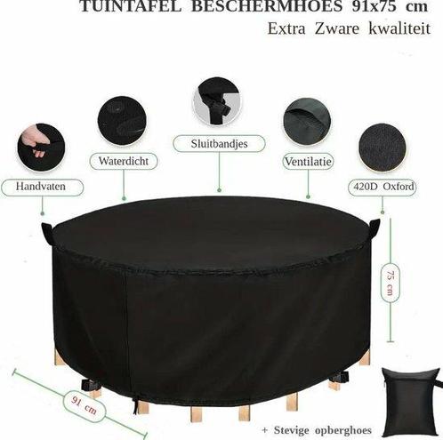 El Jardin - Tafelhoes Tuinmeubelhoes - 91 cm x 75 cm - Be..., Tuin en Terras, Overige Tuin en Terras, Verzenden