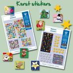 Kerst stickers - plakfiguren -  borduurkaarten - placemat, Verzenden, Nieuw