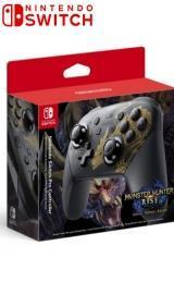 Nintendo Switch Pro Controller Monster Hunter Rise Editie, Spelcomputers en Games, Spelcomputers | Nintendo Switch, Zo goed als nieuw